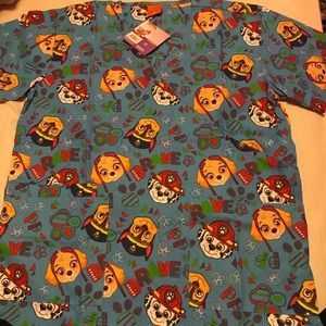 Nickelodeon Paw Patrol Scrub Top